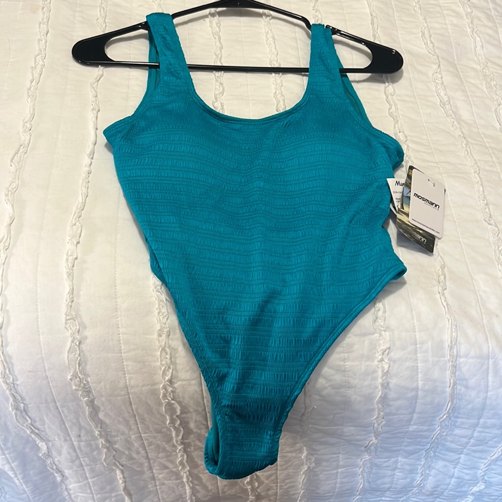 Teal one piece swimsuit! Never worn